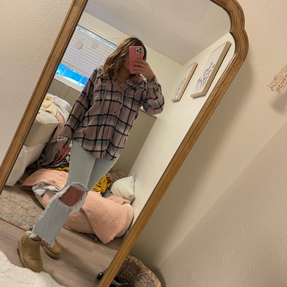 American Eagle Button Down - image 1